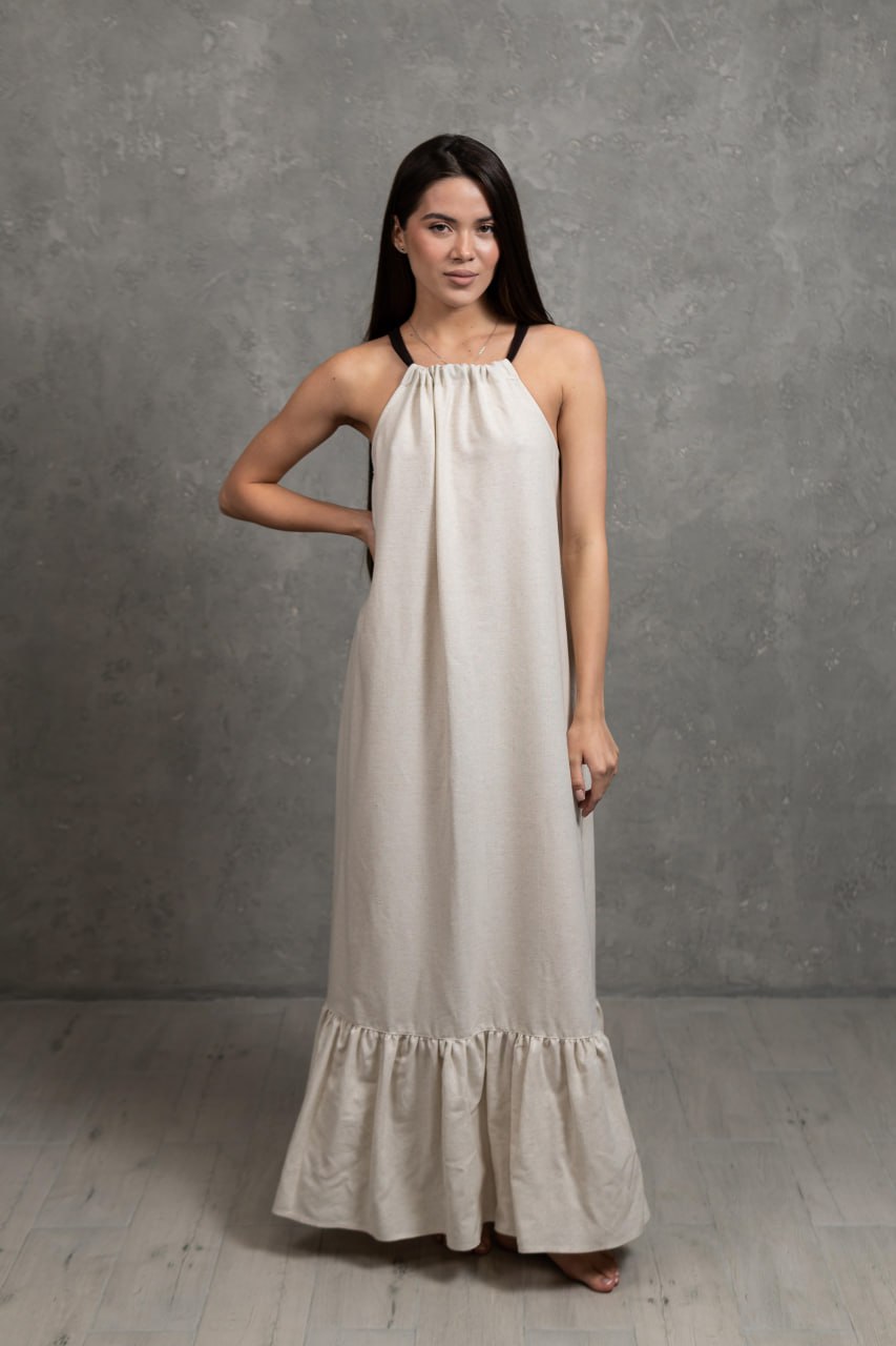 Лляний сарафан